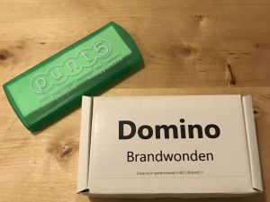 Doosje brandwonden