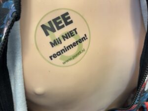 Niet-reanimeren tatoeage